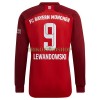 Original Fußballtrikot FC Bayern München Robert Lewandowski 9 Heimtrikot 2021-22 Langarm Für Herren